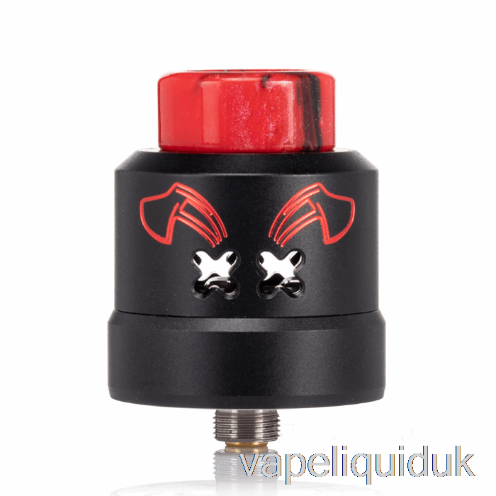 Hellvape Dead Rabbit MAX 28mm BF RDA Black Red Vape Liquid